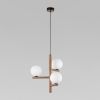 Подвесной светильник со стеклянными плафонами TK Lighting 10271 / подвесной светильник / Estera Wood