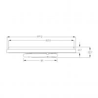 Лампа светодиодная к прожектору AquaViva (LED003/008/006/005-546led) 36W WHITE теплый WW