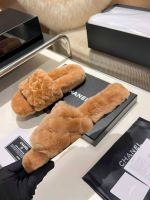 Мюли CHANEL с мехом Premium Мюли CHANEL с мехом Premium