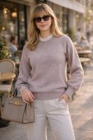 Теплая кофта "Eco Cashmere Beige" арт. 2701 [бежевый]