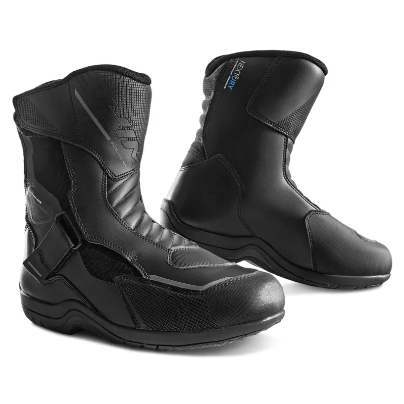 Мотоботинки SHIMA FUSION WP MEN BLACK (с мембраной)