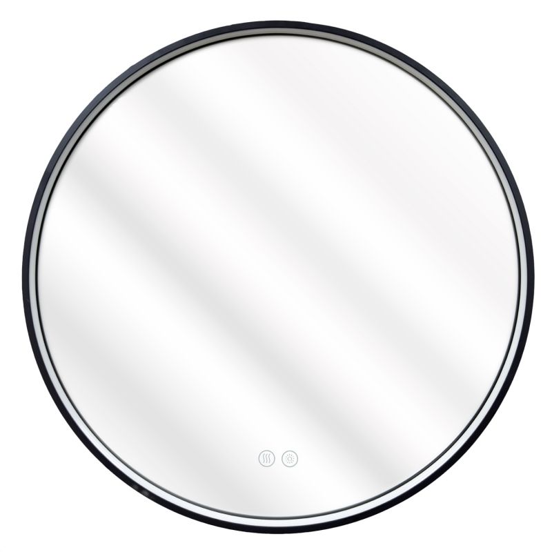 Зеркало Azario Димион D700 черный матовый АZ-LED010925