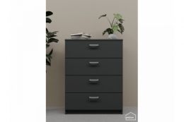 Комод Anna K216 (ш670*г360*в874мм) Графит