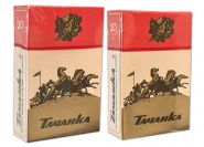 Сигареты - Тачанка. СССР. ОСТ 18-238-75. Московское объединение ЯВА. Редкая. Состояние ЛЮКС. Оригинал verified