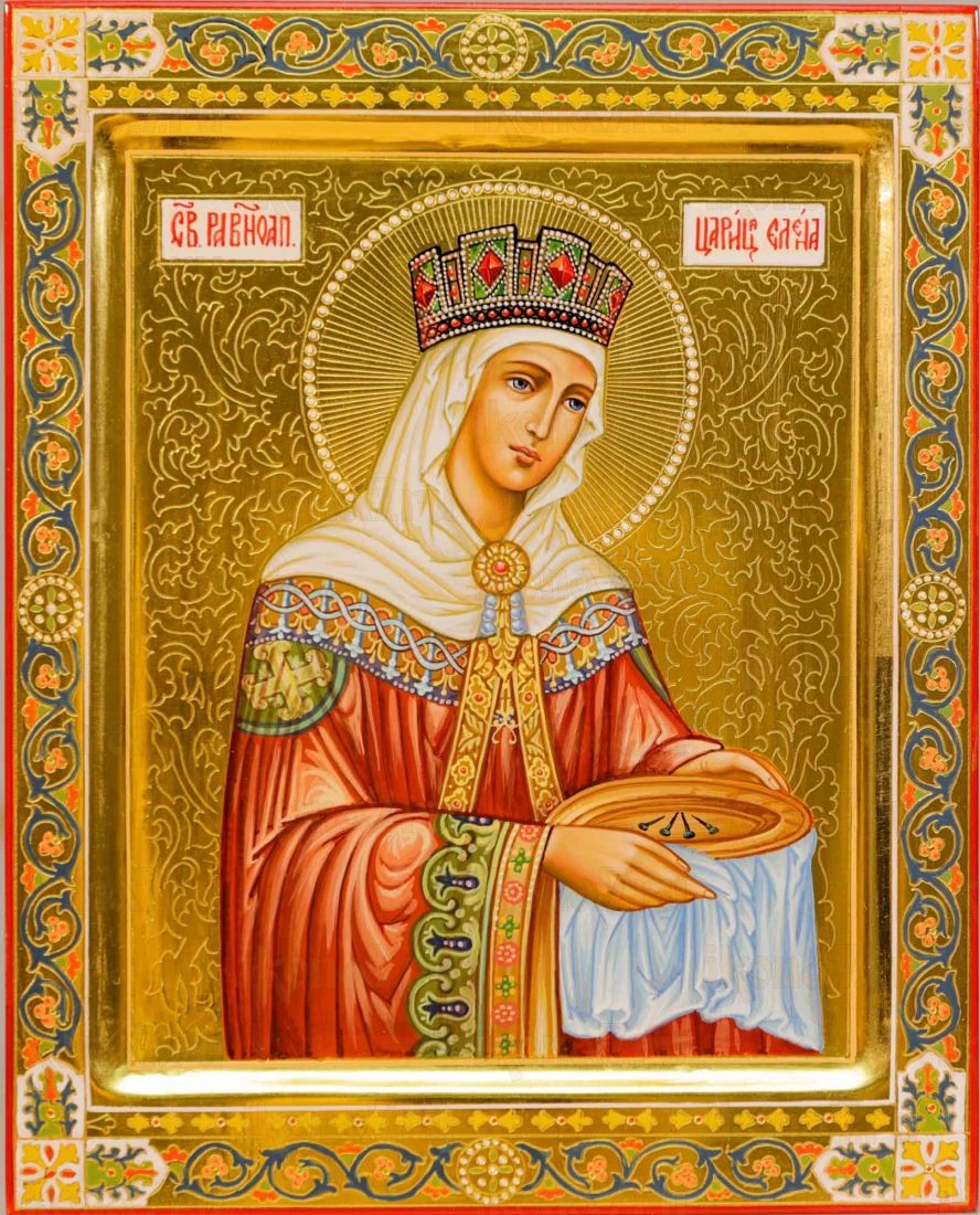 Икона Елена равноапостольная царица (UV-печать)(10464)
