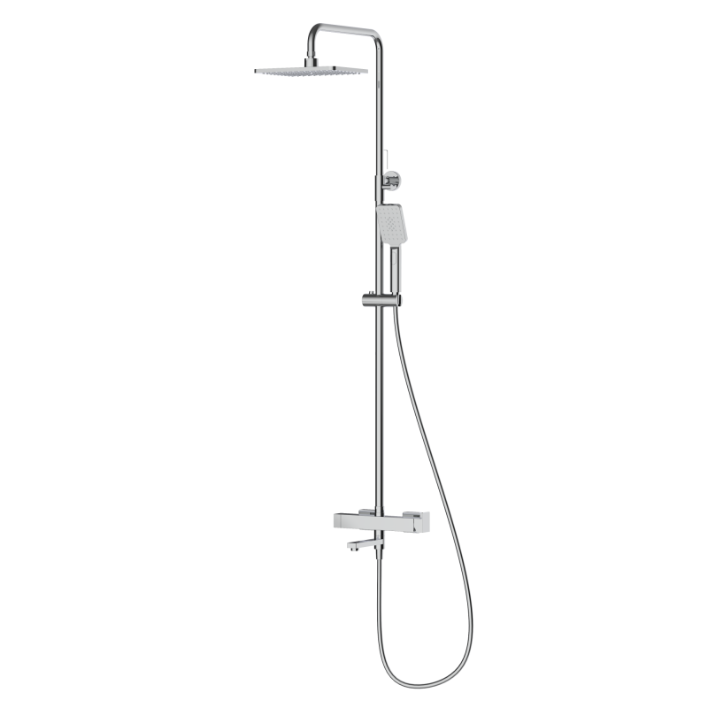 Душевая стойка со смесителем и изливом CEZARES SLIDER-CVD-01