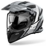 Airoh Bandit Spicy Grey Gloss шлем для приключений и мототуризма