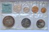 Официальный набор 7 монет Новая Зеландия 1967 UNC