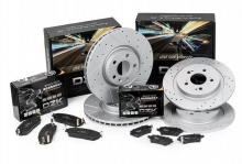 Диски тормозные DZK + колодки ДЗК, вкруг, на Джетур Т1 и JETOUR Т2