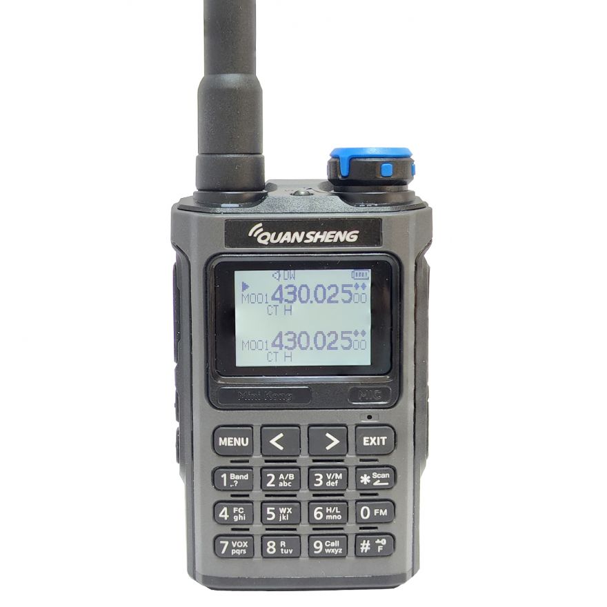 Рация Quansheng UV-K1 5W Type-C Mini Kong (1400 mAh)