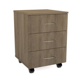 Тумба подкатная У.Т-3 (ш430*г450*в610мм) Ясень шимо темный