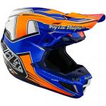 Troy Lee Designs SE5 Composite MIPS Efix Blue шлем для мотокросса и эндуро