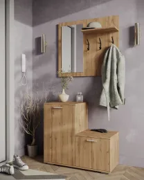 Прихожая Дженни-2 (ш800*г376мм) Дуб Вотан