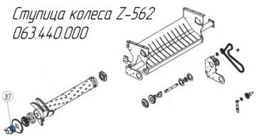 Ступица колеса Z-562 063.440.000