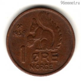 Норвегия 1 эре 1959