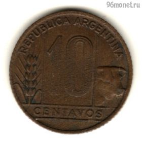 Аргентина 10 сентаво 1950