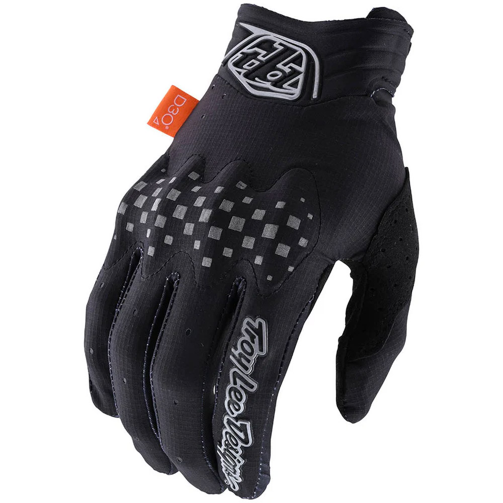 Troy Lee Designs Gambit Solid Black перчатки для мотокросса