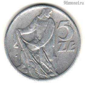 Польша 5 злотых 1959