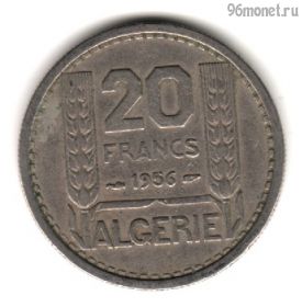 Алжир 20 франков 1956