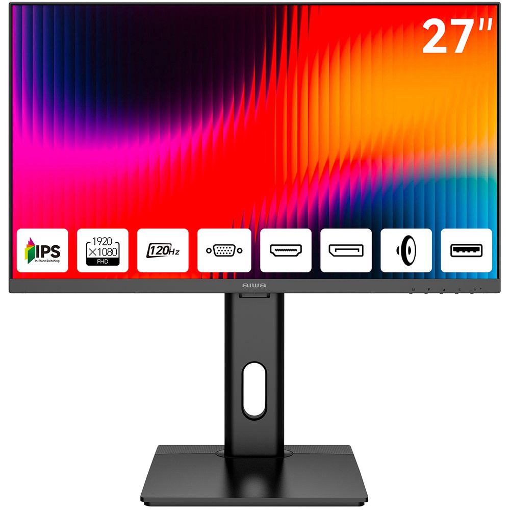 Монитор Aiwa MF2711 27" LED IPS чёрный, MF2711