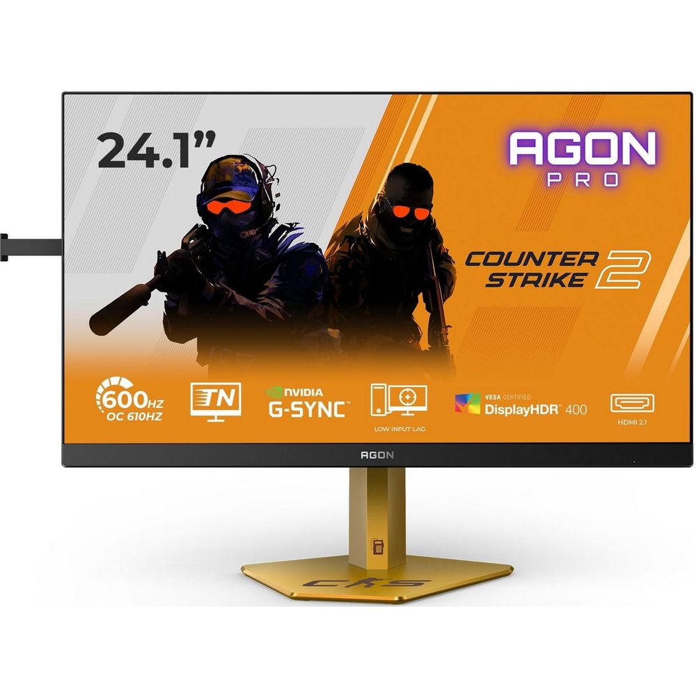 Монитор AOC AGON CS24A 24.1" TN чёрно-оранжевый, CS24A