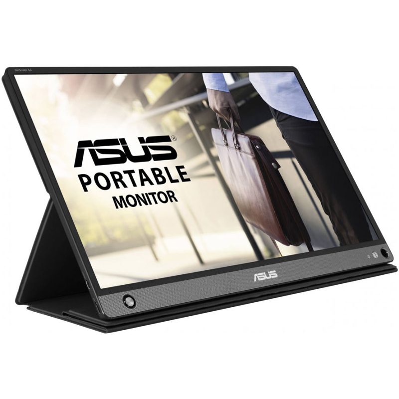 Монитор Asus ZenScreen MB16AHP 15.6" IPS серый, 90LM04T0-B01170