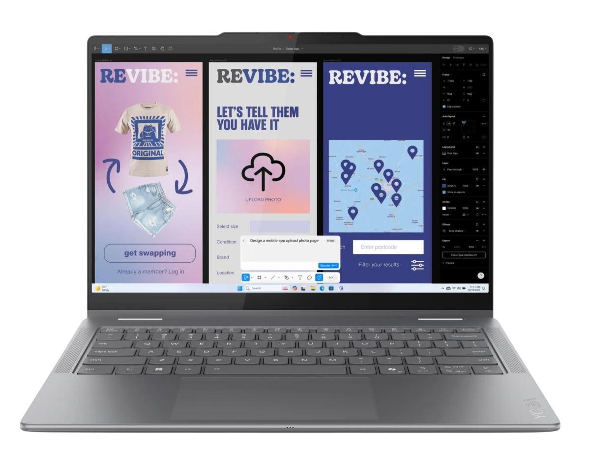 Ноутбук-трансформер Lenovo Yoga 7 2-in-1 14ILL10 14" 1920x1200 (WUXGA), 83JQ003GRK