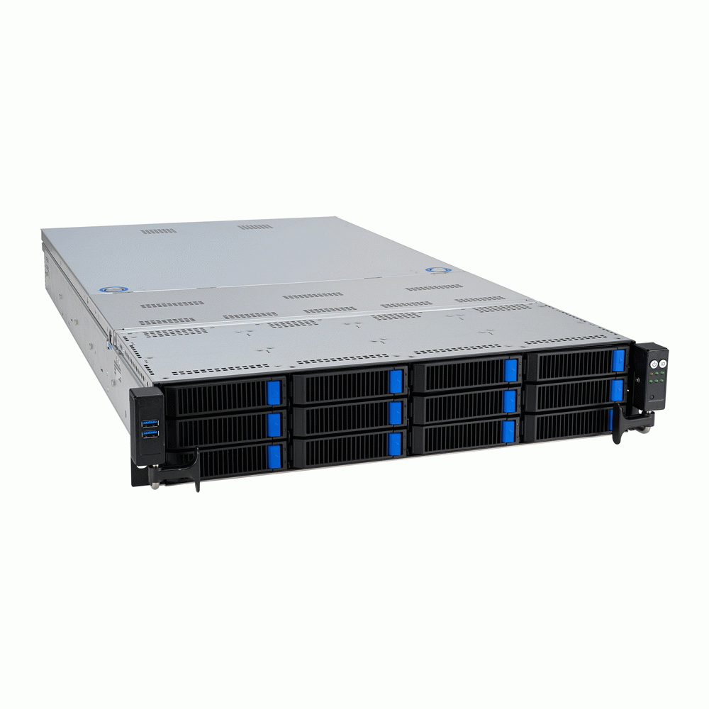Серверная платформа Asus RS720A-E12-RS12 24x2.5" Rack 2U, 90SF02E1-M00N00