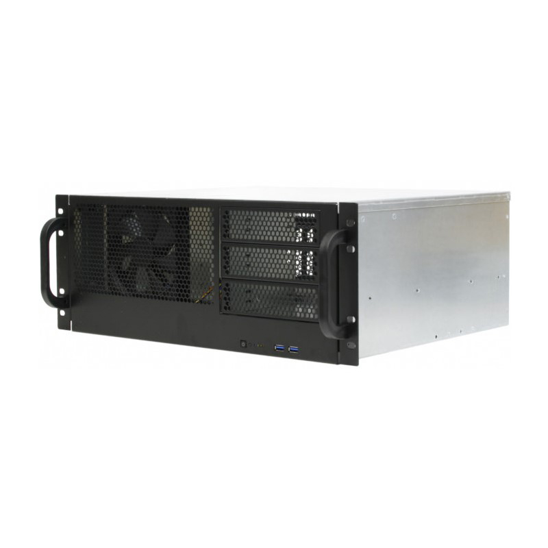 Корпус Procase RM438 Rack Без БП чёрный 4U, RM438-B-0