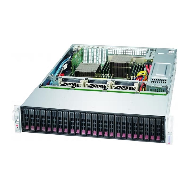 Корпус Supermicro SuperChassis 216BE1C4-R1K23LPB Rack 1200 Вт чёрный 2U, CSE-216BE1C4-R1K23LPB