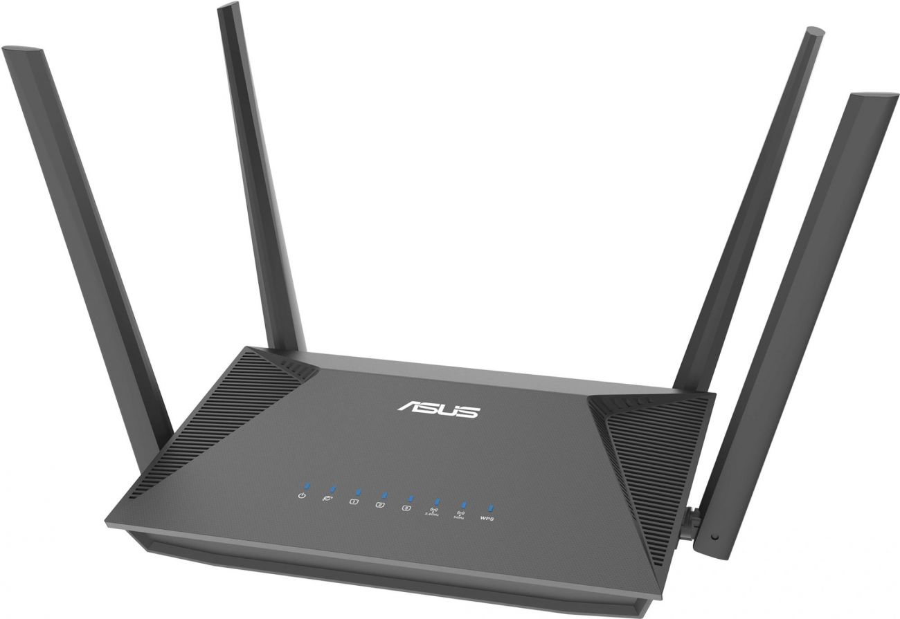 Беспроводной маршрутизатор Asus RT-AX52 PRO 2.4 и 5 ГГц 2402 Мб/с, RT-AX52 PRO