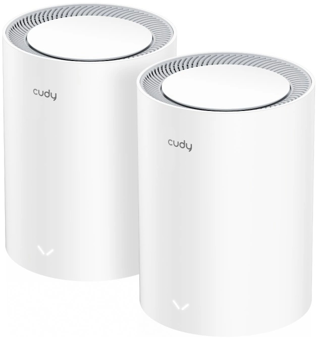Беспроводной маршрутизатор Cudy M3000 2.4 и 5 ГГц 2402 Мб/с, Mesh (2-pack), M3000(2-PACK) WHITE