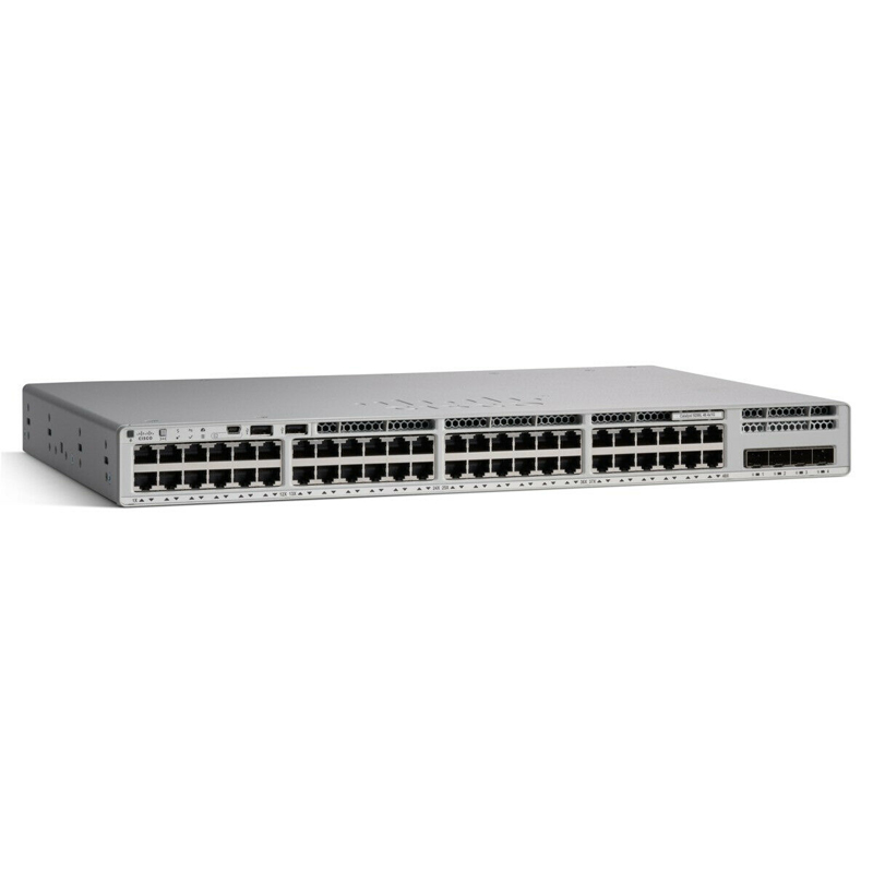 Коммутатор Cisco C9300L-48P-4G 48-PoE Smart 52-ports, C9300L-48P-4G-A
