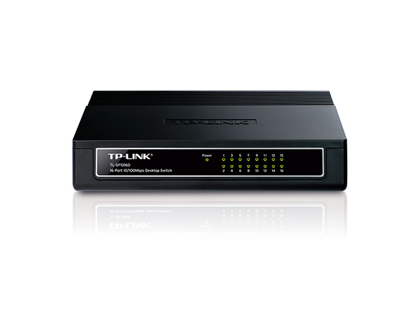 Коммутатор TP-Link SF1016D Неуправляемый 16-ports, TL-SF1016D
