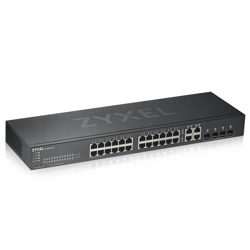 Коммутатор ZyXEL GS1920-24v2 Smart 28-ports, GS1920-24V2-EU0101F