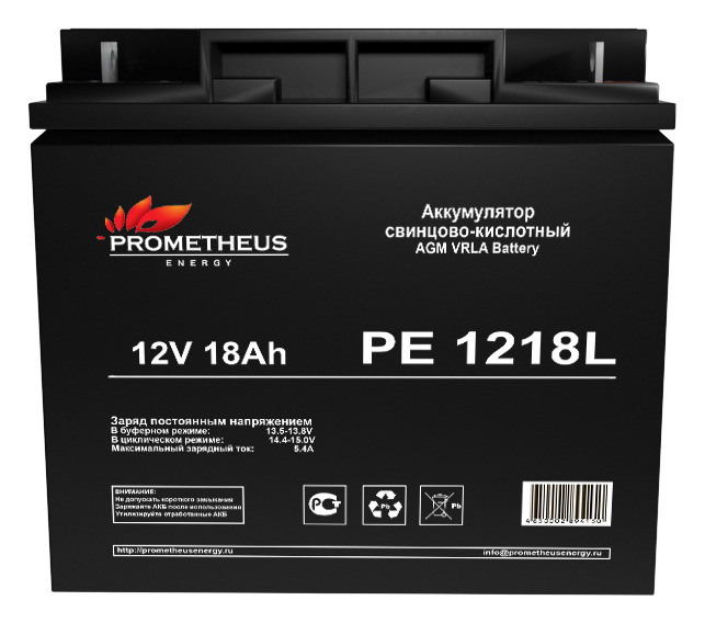 Батарея для ИБП Prometheus PE 1218L, PE 1218L