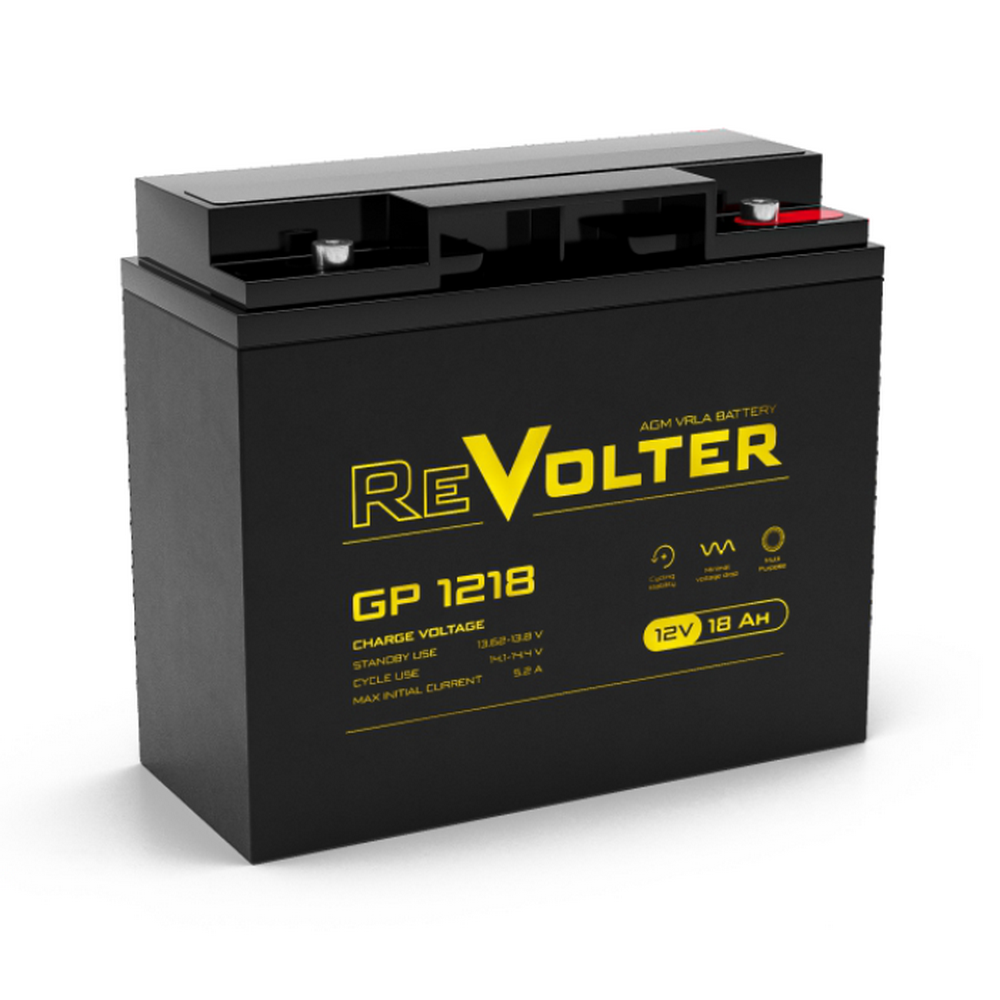 Батарея для ИБП ReVolter GP 12 В, GP 1218