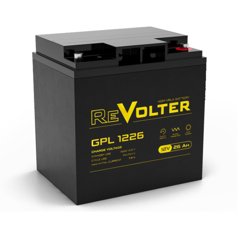 Батарея для ИБП ReVolter GPL 12 В, GPL 1226