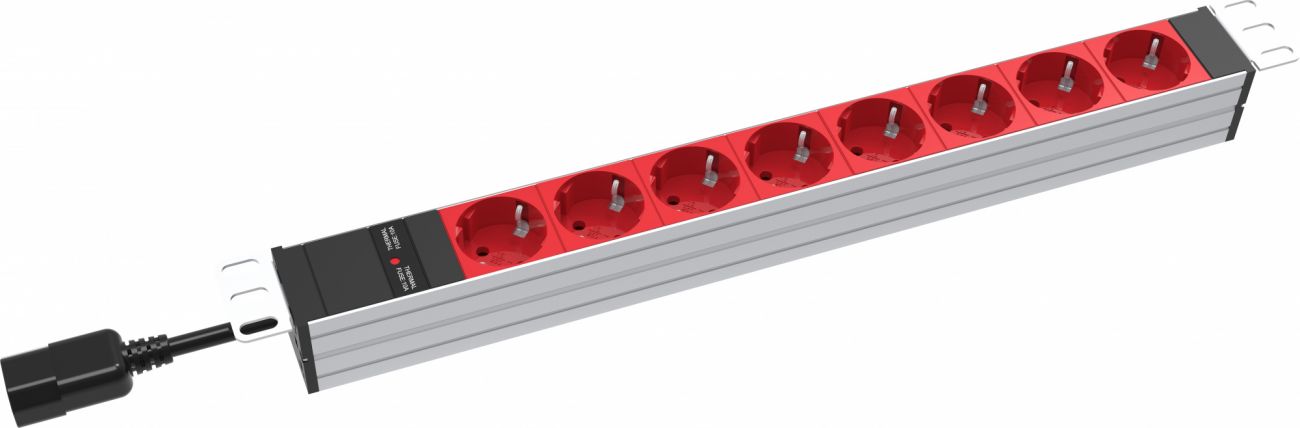 Распределитель питания RAKTEK RTS, 1U, RTSA1608S14