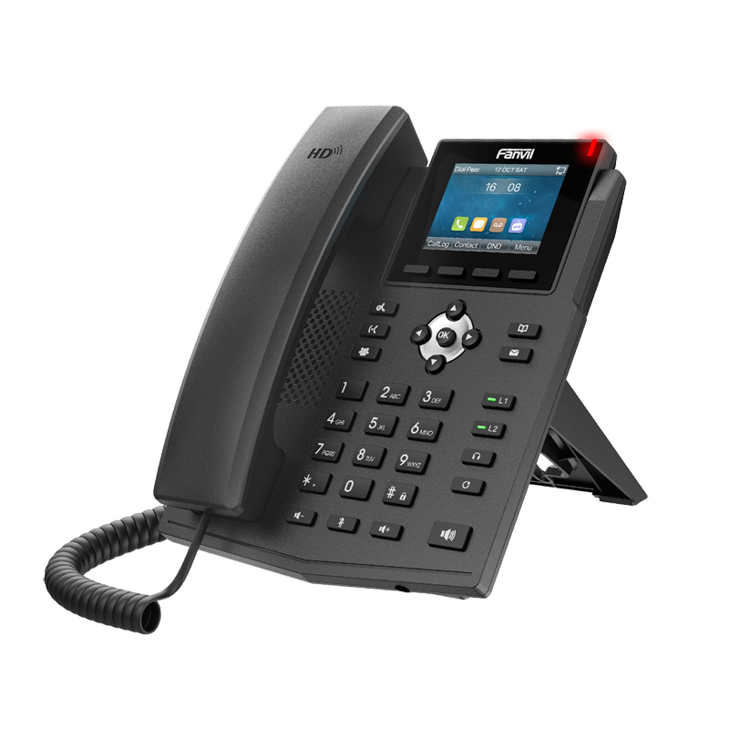 IP-телефон Fanvil X3SG SIP чёрный, X3SG