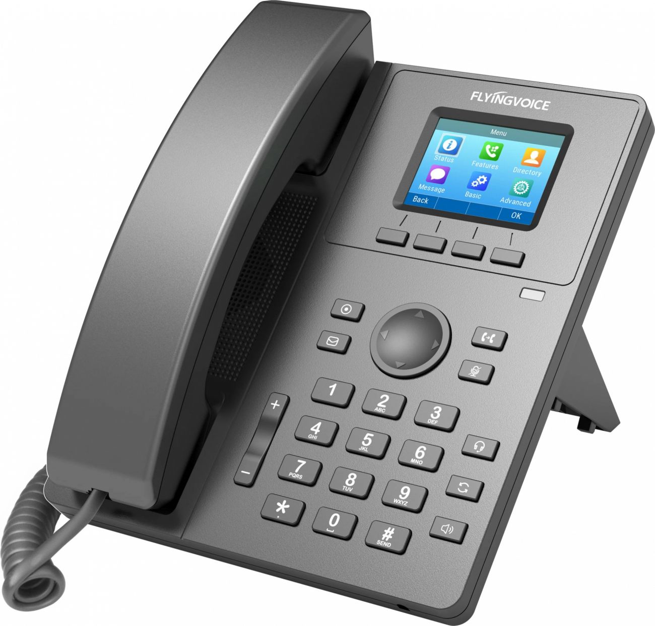 IP-телефон Flyingvoice P11G SIP серый, P11G