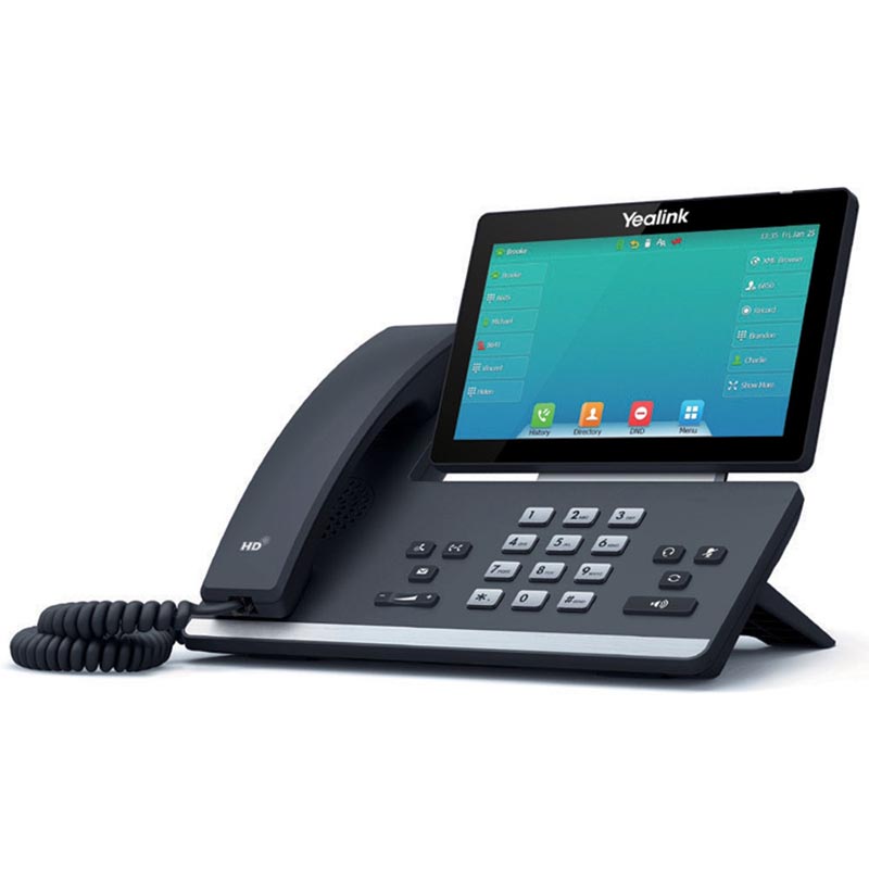 IP-телефон Yealink SIP-T57W SIP без БП чёрный, SIP-T57W