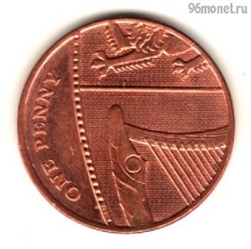 Великобритания 1 пенни 2011