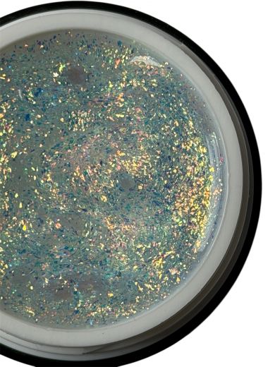 "KALEIDOSCOPE" 01 гель моделирующий с блестками