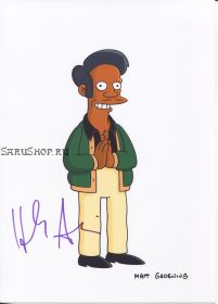 Автограф: Хэнк Азария. Симпсоны / The Simpsons