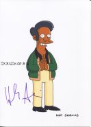 Автограф: Хэнк Азария. Симпсоны / The Simpsons