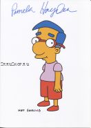 Автограф: Памела Хейден. Симпсоны / The Simpsons