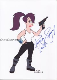 Автограф: Кэти Сагал. Футурама / Futurama