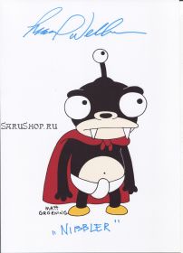 Автограф: Фрэнк Уэлкер. Футурама / Futurama