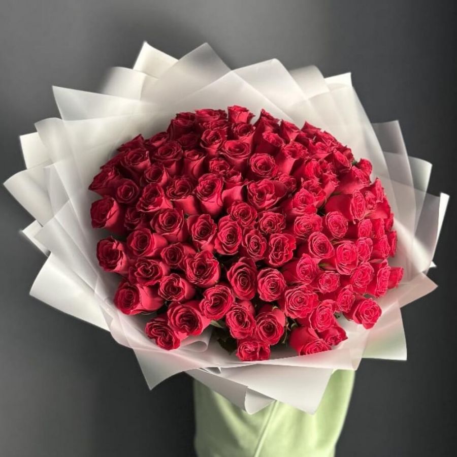 Розы Кения 101 шт.